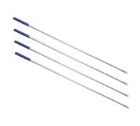 HEMOTON Telescopic Teacher Pointer Stick Silicone Grip 4pcs Adjustable Stainless Steel Handheld Teaching Stick Retractable Length from 8.3 to 39.4 for Classroom Blackboard Presentations