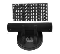 HEMOTON Temporary Car Parking Multifunctional Phone Holder with Car Breaker Emergency Escape Tool Black Temporary Parking Card