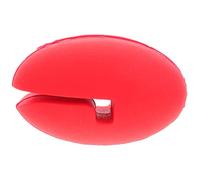 HEMOTON Thermometer Pan Clip Cooking Clip Silicone Kitchen Utensils Temp Probe Holder Red