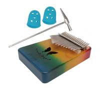 HEMOTON Thumb Piano Finger Adults Instruments Kids Hand Children Mini Kalimba for Beginners Mini Musical Instrument Small Instrument Musical Instrument Supplies Wood