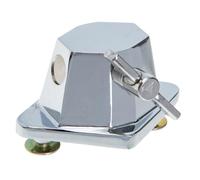HEMOTON Tom Drum Leg Base Alloy Drum Accessory with Easy to Clean Silver Finish and Convenient Storage and Percussion Setups