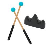 HEMOTON Tongue Drum Mallet Holder, Lightweight Blue Drumstick for Musical Percussion Instruments, Universal Reusable Drum Mallets Suitable for Xylophone and Marimba