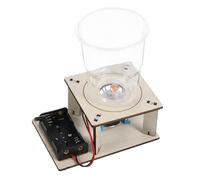 HEMOTON Tornado Maker Science Kit for Boys and Girls Educational Tornado Simulator DIY Assembly Interactive Weather Experiment Toy for Learning Activities