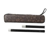 HEMOTON Traditional Chinese Flute Woodwind Instrument 8 Hole Ideal for New Players