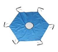 HEMOTON Trampoline Sun Cover 5ft Oxford Cloth Trampoline Protector for Backyard Playground Lightweight Easy Storage