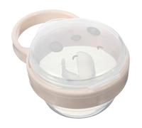 HEMOTON Travel Pacifier Container, Pp Pacifier Case for Storage with Portable Hook, Easy Access Design, for Purse or Diaper Bag, Baby Toddler Essentials