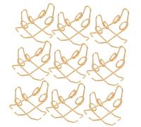 HEMOTON Trumpet Instrument Fittings 25.2mm Gold Spring 20 Pieces Set Easy Install Trumpet Accessories