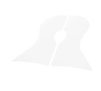 HEMOTON Ukulele Pickguard Protective Scratch Plate No-glue Anti-scratch Guard Sheet for 26-inch Acoustic Ukulele Accessories