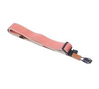 HEMOTON Ukulele Strap No-drill Double Hook Shoulder Sling, Adjustable Peach Pink Ukulele Belt for Adults and Kids, Practical Instrument Accessory for Folk and World Music