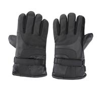 HEMOTON USB Heated Winter Motorcycle Gloves with Touchscreen Thermal Riding Gloves for Men and Women Wrist Buckle Constant Temperature for Outdoor Sports and Skiing Black