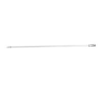 HEMOTON Venetian Blind Rod Plastic Blinds Wands Vertical Blind Rod Window Curtains Clear Curtains Curtain Rod Bracket Vertical Blinds Rod White Curtain Rods Offic Hook Tie Rod Pp Turn Rod