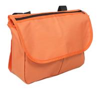 HEMOTON Walker and Wheelchair Storage Bag for Seniors Orange High Visibility Hanging Organizer Side Pouch for Travel Rehabilitation Mobility Accessories