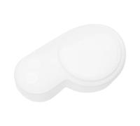 HEMOTON Waterproof Silicone Protective Cover for Electric Scooter Display Control Panel, Anti-scratch and Rainproof Dashboard Screen Protector, White, for Night Rides and Outdoor Use
