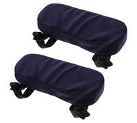 HEMOTON Wear-resistant Polyester Armrest Covers to Arm and Elbow 1 Pair of Supple Memory Foam Armrest Pads for Gaming and Computer Chairs for Working Hours at Home Or Office