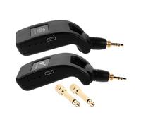 HEMOTON Wireless Electric Guitar System with Built Rechargeable Battery Stable Wireless Transmitter Receiver for Bass and Wind Instruments Fast Pairing Cordless Audio Transmission for