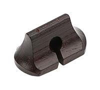 HEMOTON Wood Erhu Bridge Musical Instrument Accessory Rosewood Coffee Colour, Improves Sustain, Easy to Install, Erhu String Accessory for Traditional Chinese Two-stringed Instrument