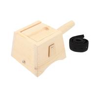 HEMOTON Wooden Moxibustion Tool for Body Relaxation with Anti-Scald Iron Handle Multi-Functional Moxa Box for Neck Shoulder Massage and Relief Therapy at Home and Health Centers