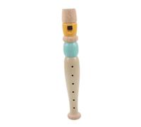 HEMOTON Wooden Soprano Recorder Flute for German Fingering Woodwind Instrument Natural Material Easy Beginner Learning for Early Music Education and School Use