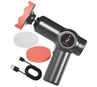 Hemousy Auto Polisher - Rechargeable Car Polishing Machine | Cordless 2-Speed Polisher for Detailing, Metal, Furniture, Glass, Truck, RV, Motorcycle