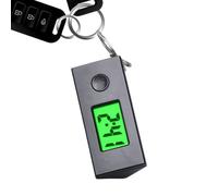 Hemousy Clock Keychain | Portable Keychain Clip Digital Watch,Student Electronic Clock Multi-Purpose Lightweight Accessories for Daily Use and Travel