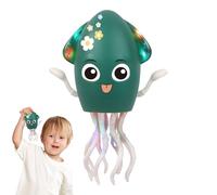 Hemousy Electric Octopus Toys | Crawling Dancing Musical Octopus - Interactive Electric Robot Toys with Stickers Indoor Activities for Kids Entertainment Pet Companionship