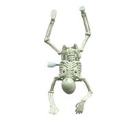 Hemousy Kids Wind Up Skeleton Toy - Halloween Crawling Wind Up Skull Figure,Movable Joint Skull Figurines for Home Office Living Room Bedroom Party Cabinet Shelf Desk Table Adults Boys Girls