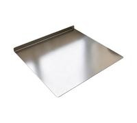 Hemousy Metal Cutting Board with Lip Edge,Stainless Steel Non-Slip Large Kitchen Gadgets | Kitchen Metal Cutting Boards,for Raw Cooked Bread Pastry Sushi Butcher Home Restaurant Camping Picnic