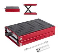 Hemousy Motorcycle Scissor Jack, Scissor Wide Deck Motorcycle Lift Stand, Heavy Duty Compact Table Accessories for Maintenance Scooter Riding Atv Workshop