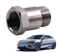 Hemousy Oxygen Sensor Extender Spacer - Automotive Oxygen Sensor Adapter - Stainless Steel Thread Connector Nut Extender for Vehicle Trailer Motorcycle ATV Truck Modification