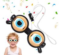 Hemousy Silly Glasses | Funny Costume Eyes Glass Prank - Costume Accessories Hilarious Eyewear Toy for Dress up Party Birthday Photography Role Play Themed Events Holiday Cosplay