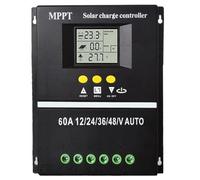 Hemousy USB Solar Regulator - 2-USB-Port Solar Energy Controller with Seven Modes,Increase Power Conversion Controller for Caravan, Villa, Street Lights