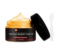 Hemousy Wood Burning Paste 120ml Wood Burning Gel Marker for Crafting & Stencil Wood Burning | Accurately & Easily Burn Designs Wood and Arts Multifunctional Pyrography Accessories