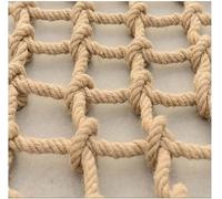 Hemp Climbing Net for Kids & Adults - Safe Fall Protect Mesh, 2x (6.56x9.84ft) Jute Rope Net for Playground, Garden, Treehouse, Climbing Activities