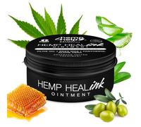 Hemp HEAL-INK Tattoo Aftercare Ointment - Premium Organic Skin Care with Hemp, Propolis, and Aloe Vera - Enhances Recovery and Nourishment
