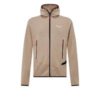 Salewa - Agner Hemp 2 Hooded Jacket - Fleece jacket size 40, sand/brown