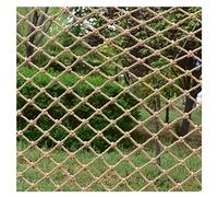Hemp Rope Net 4mm*12cm Child Safety, Stairway, Pond Netting Pool Protective Cover Protection Stair Balcony(4mm*12cm,1x10m)