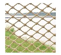 Hemp Rope Net Child Protection Net Stair Protection Net Window Safety Net Safety Playground Net For Patios And Railing Out Door Garden Decoration Net Dia(8mm,3x5m)