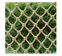Hemp Rope Net Children Climbing Frame Net Rope Netting Climbing Cargo Net Playground Kids Child Rock Ladder Wall Hammock Treehouse Tree House Patios Railings Stairs Decor Climbing Net For Kids(10X10cm