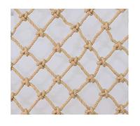 Hemp Rope Safety Net for Kids - Waterproof Balcony Railing Protection Garden Climbing & Decoration Netting 4MM Diameter Child Outdoor Play & Safety Solution