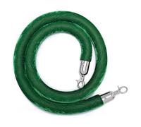 Hemp Rope Stanchion Barrier, Crowd Control Rope for Events, Durable Design for Grand Openings and Hotels
