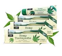 Hemp Toothpaste Bundle 3x100ml Fluoride-Free with Natural Hemp Oil