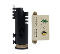 Hemp Wick Lighter Wrapper (Black) + 5FT Beeline Hemp Wick
