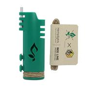 Hemp Wick Lighter Wrapper (Green) + 5 FT Beeline Hemp Wick