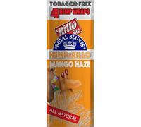 Hemparillo Rolling Papers - Pack of 2x Foil Pouches (4x Sheets in Each Foil Wrapped Pack) (Mango Haze)