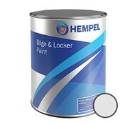 Hempel Bilge & Locker - Light Grey - 750ml - Boat Paint for Bilge & Lockers