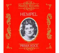 Hempel: Prima Voce by Hempel, Frieda (1992-12-02)