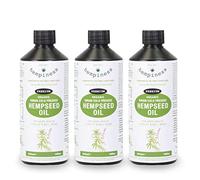 Hempiness Organic Hemp Seed Oil (Pack of 3 500ml)