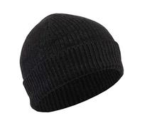 Hempiness Organic Pure Hemp Classic Knit Beanie Hats-Velvet Black