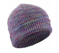 Hempiness Organic Pure Hemp Rainbow Knit Beanie Hats-Muted