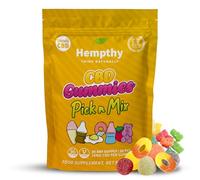 Hempthy CBD Gummies - CBD Pick n Mix 300mg Total CBD, THC-Free Hemp Gummies - Best Edible Cannabidiol CBD Gummies